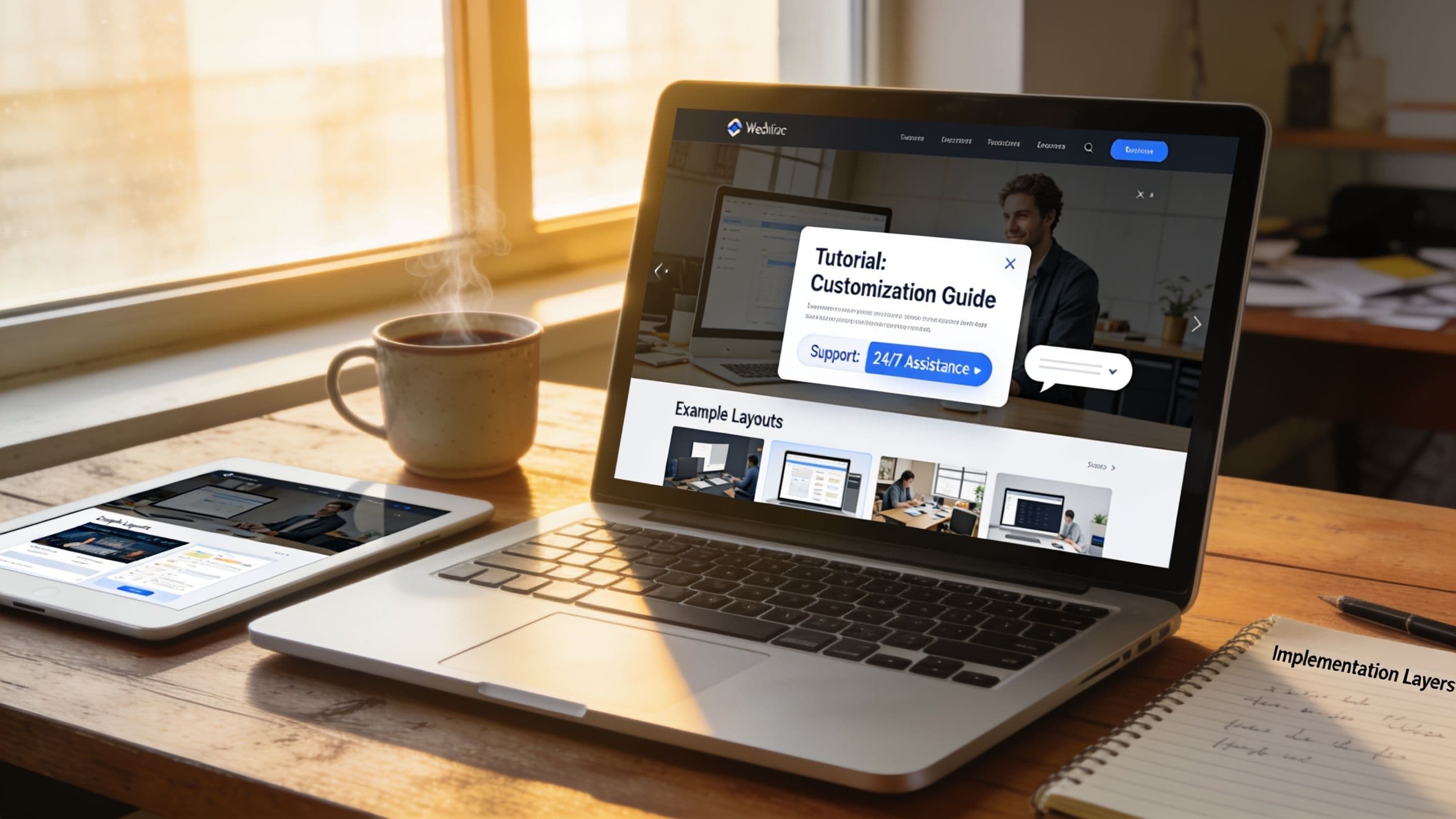 Editorial hero image for How Implementation Elevates Digital Templates from Commodities to Premium Products