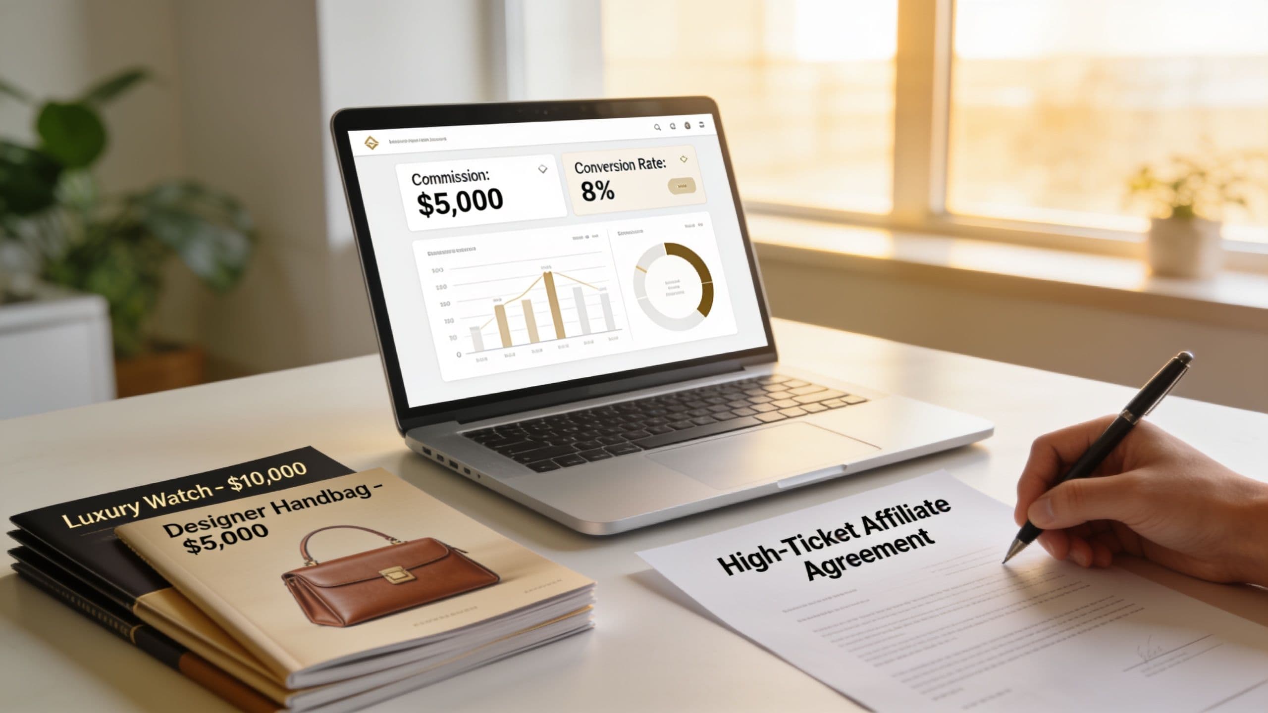 Editorial hero image for Understanding High-Ticket Affiliate Marketing: Meaning, Mechanics, and Misconceptions
